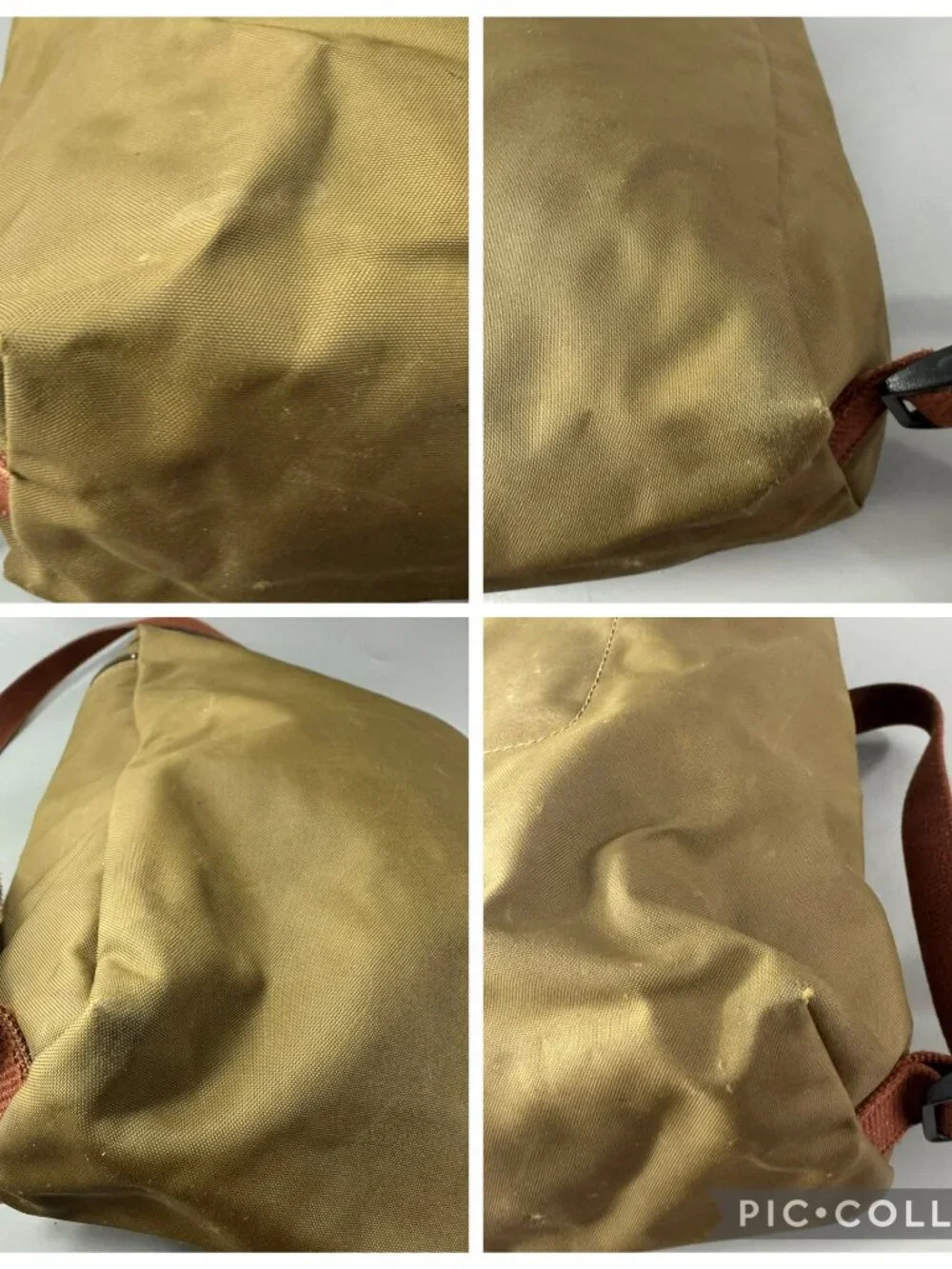 Longchamp Le Pliage Medium Backpack in Green
